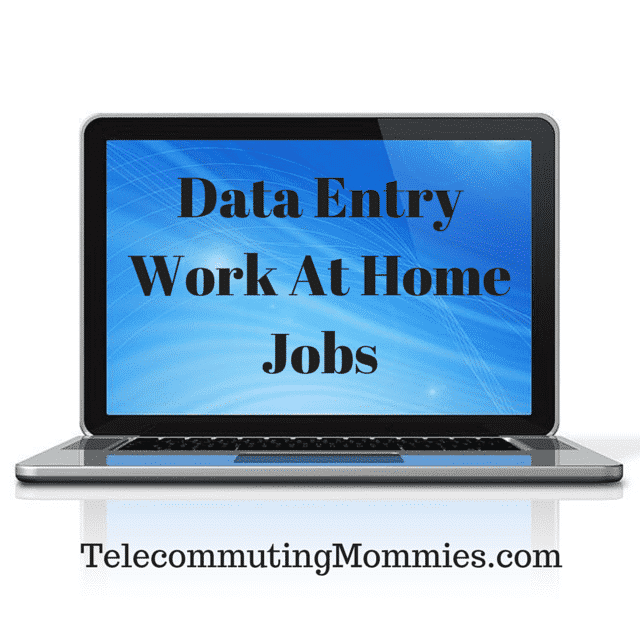 Data Entry Work From Home Jobs