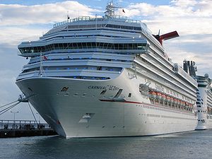 Carnival Glory at Saint Martin