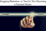 Choosing a Doman Name