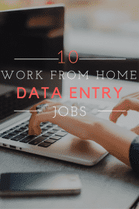 Data Entry Work from Home Jobs
