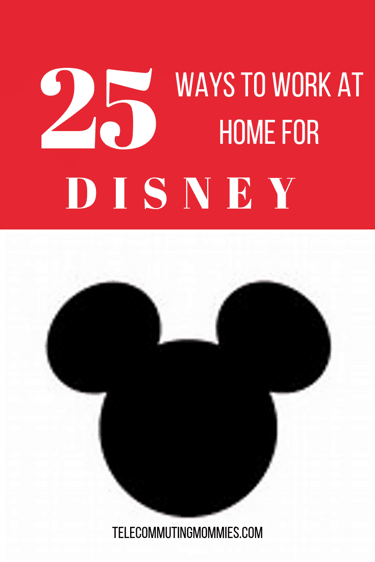Work For Disney From Home