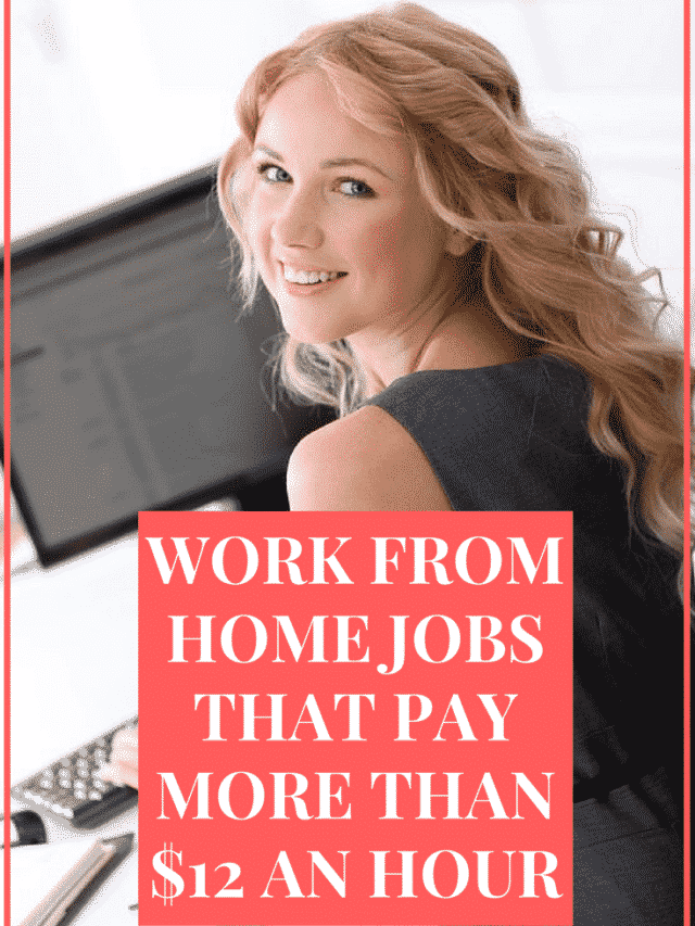 Telecommuting Jobs That Pay More Than $12 an Hour Story