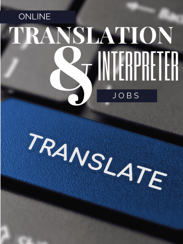 Online Translation Jobs You Can Do From Home Story