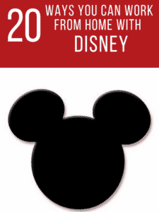 Work For Disney From Home 25 Disney Work From Home Jobs Story Poster Image
